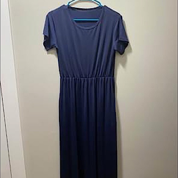 Dark blue maxi dress - Picture 1 of 1